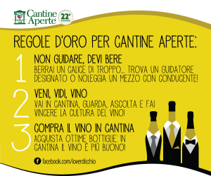 regole d'oro per cantine aperte