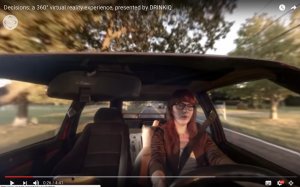 diageo - decisions VR video screenshot