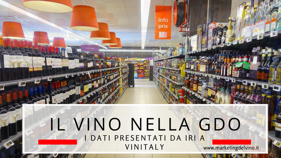 il vino nella gdo